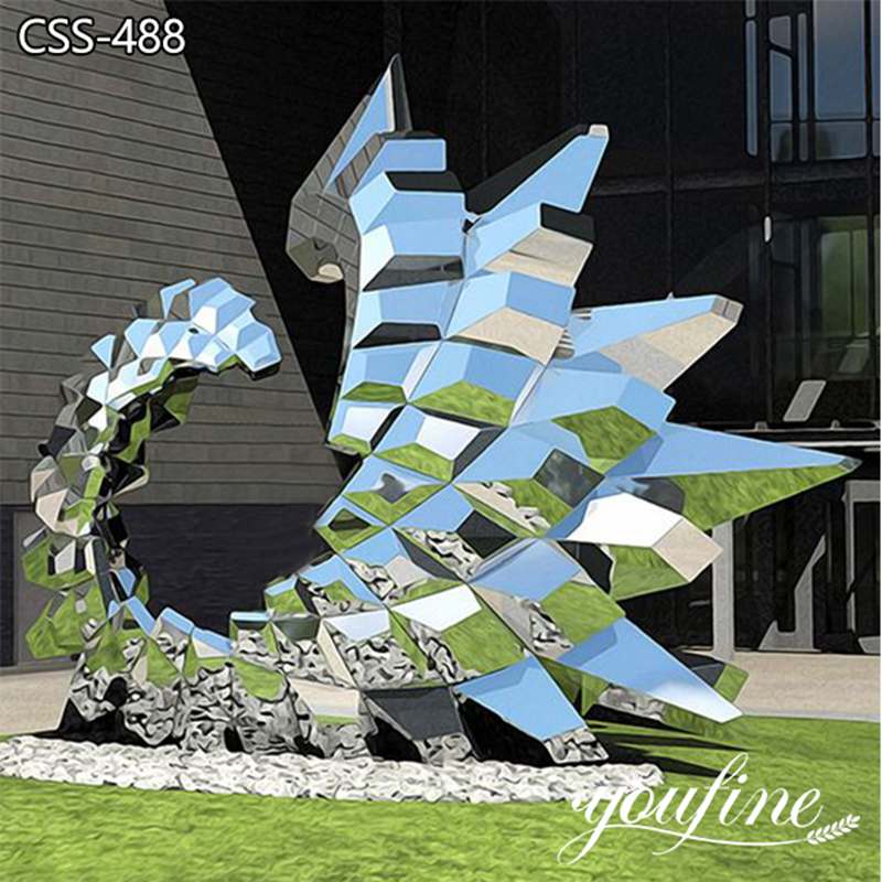 Outdoor Metal Sculpture Abstract Art Decor Factory Supply CSS-488