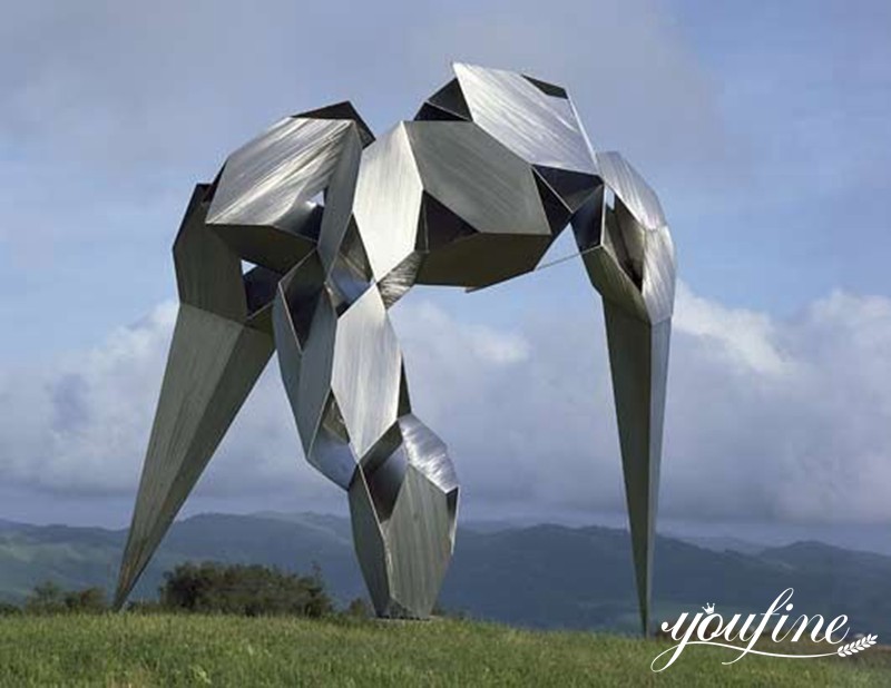 Abstract Animal Sculpture Modern Art Decor for Sale CSS-478 - Garden Metal Sculpture - 3
