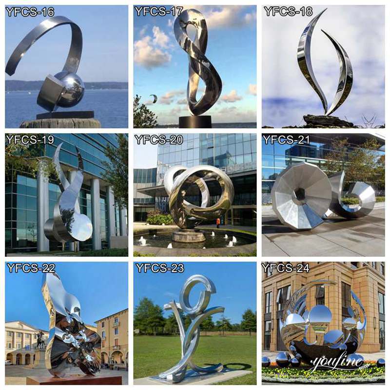 abstract outdoor sculpture