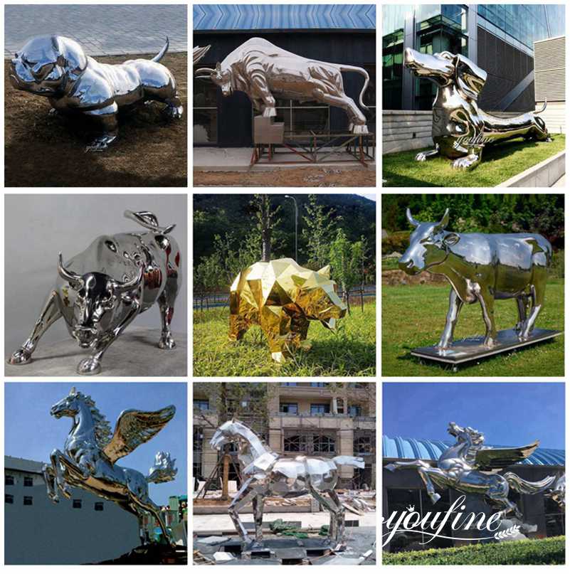 Life Size Metal Deer Family Sculptures Gatden Decor for Sale CSS-498 - Application Place/Placement - 4