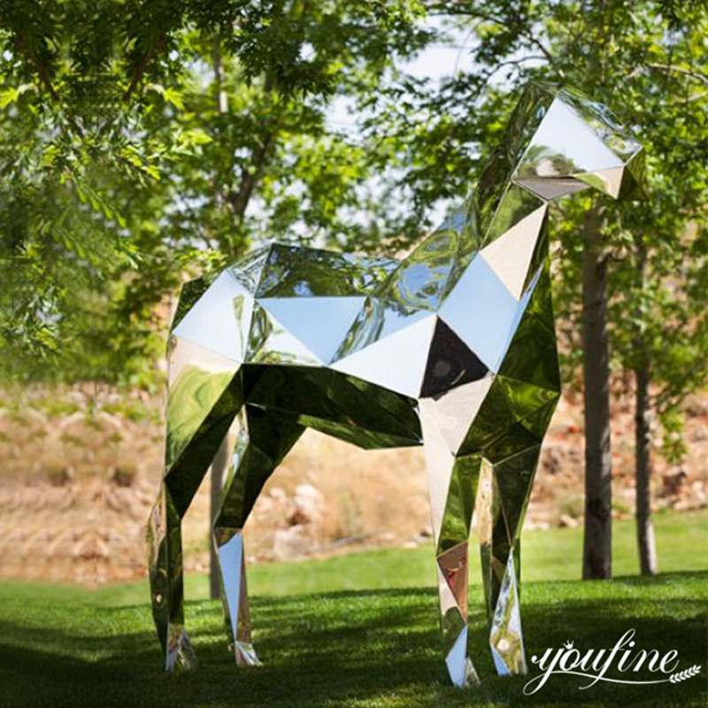 Metal Deer Sculpture for Lawn Decor Factory Supplier CSS-491 - Garden Metal Sculpture - 1