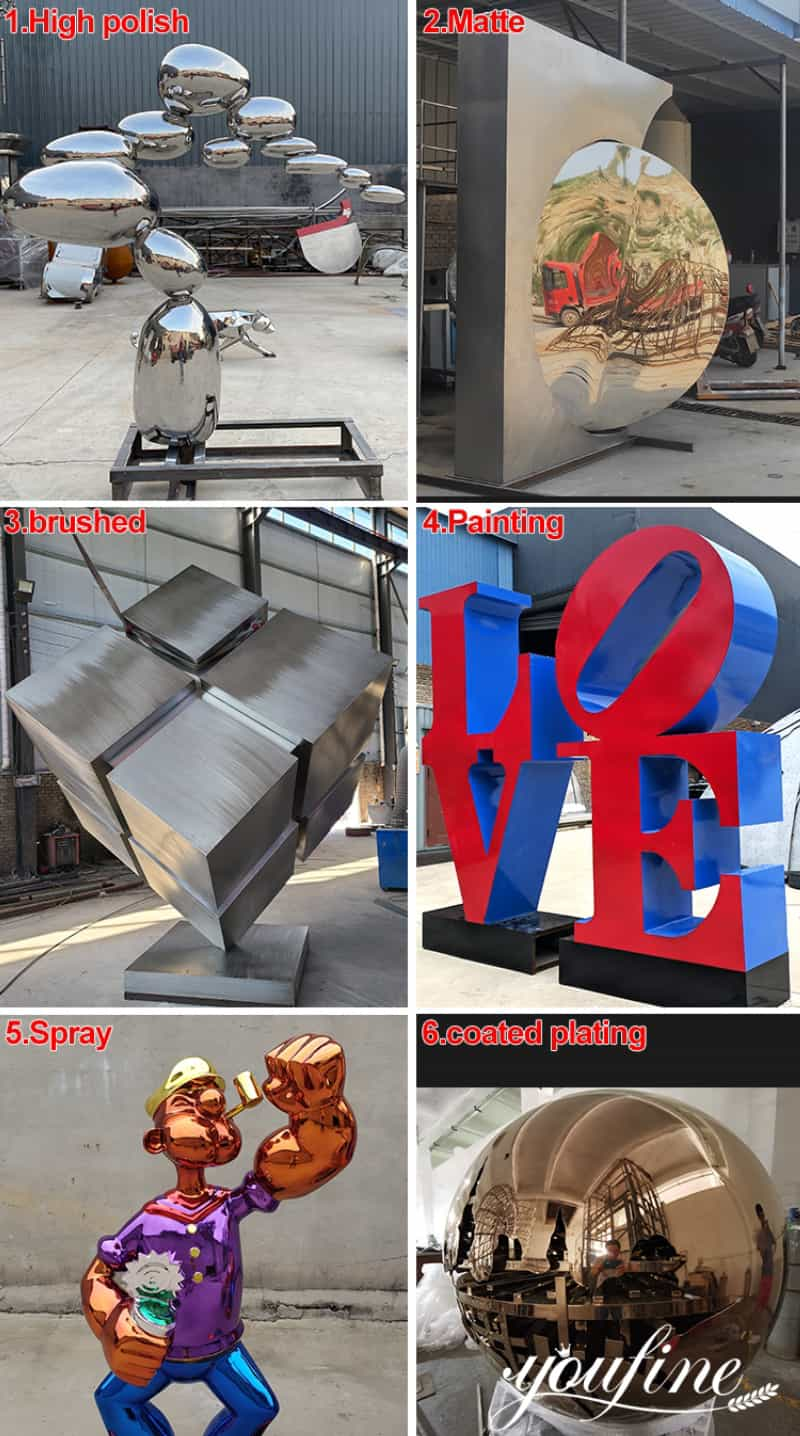 metal sculptures