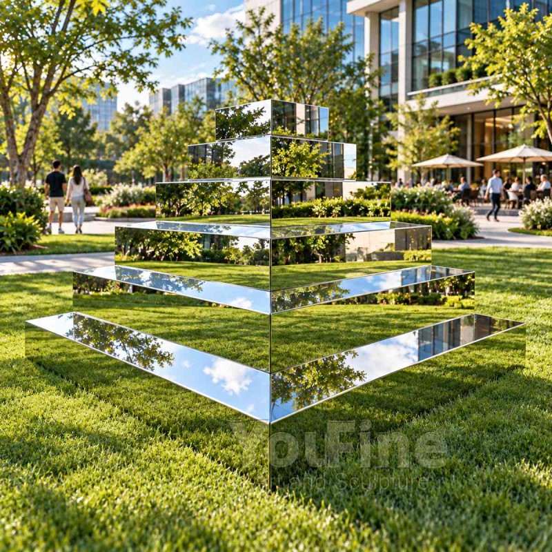 Contemporary Garden Sculpture Modern Outdoor Art Decor for Sale CSS-544