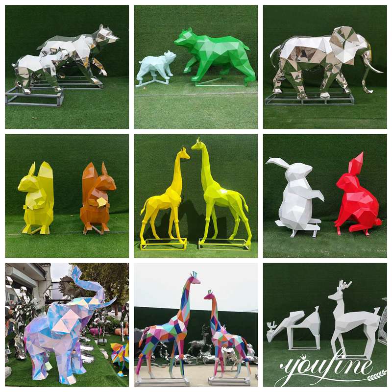 Garden Sculpture for Sale Animal Art Decor Factory Supply CSS-521 - Metal Animal Sculpture - 2