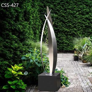 Modern Outdoor Metal Sculptures for Garden Factory Supply CSS-427