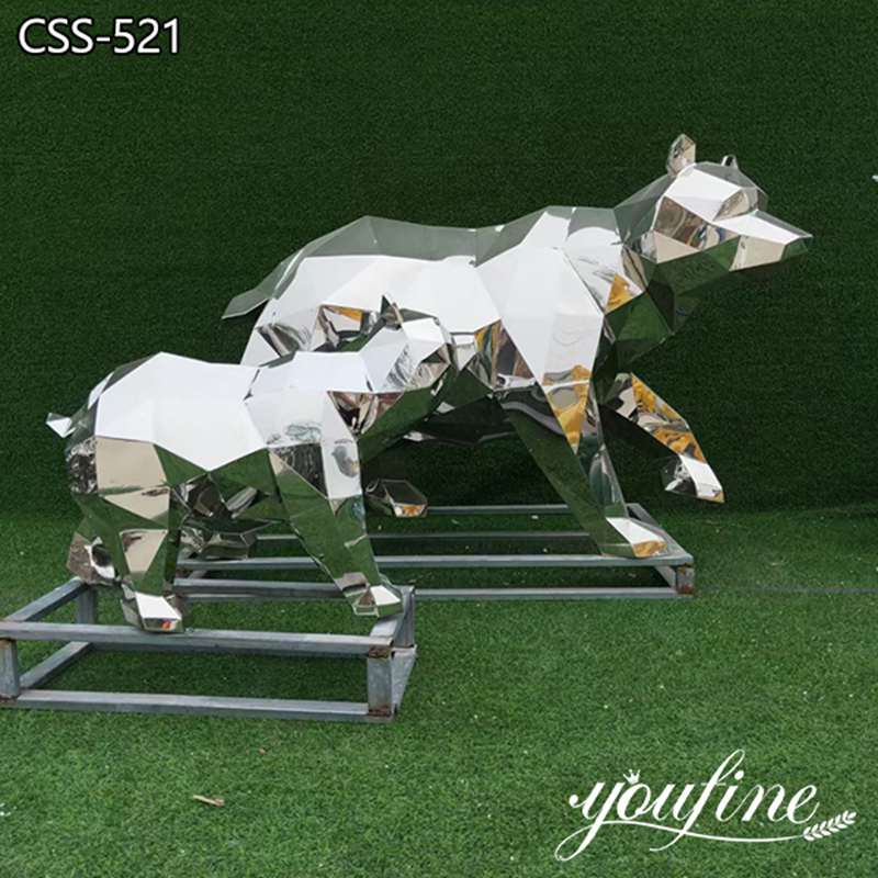 Garden Sculpture for Sale Animal Art Decor Factory Supply CSS-521 - Metal Animal Sculpture - 1