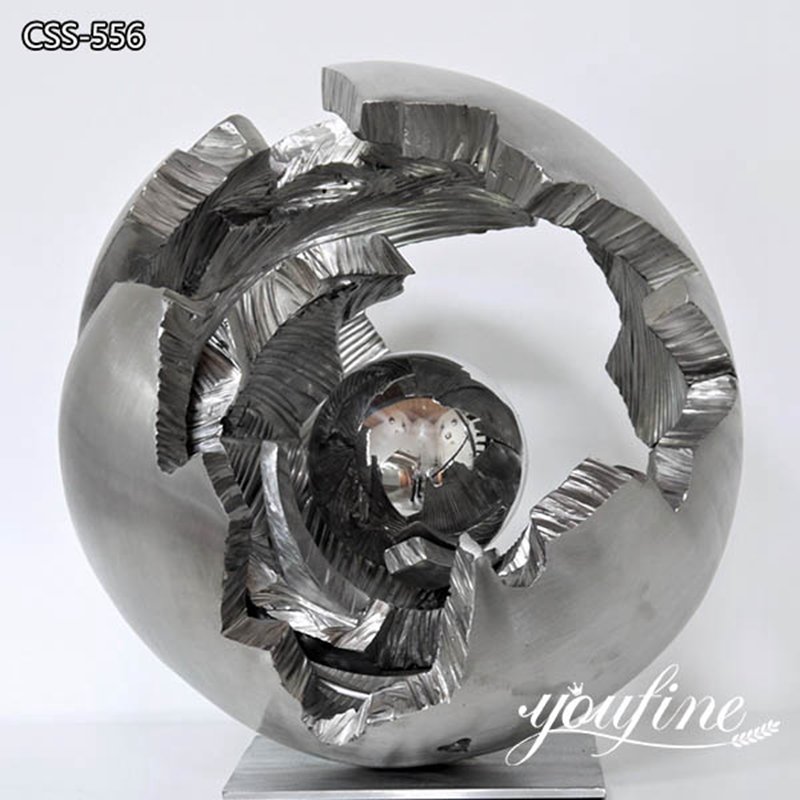 Modern Metal Sculpture Guillaume Roche Exclos Art Decor Factory Supply CSS-556 - Garden Metal Sculpture - 3