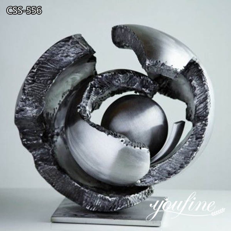Modern Metal Sculpture Guillaume Roche Exclos Art Decor Factory Supply CSS-556 - Garden Metal Sculpture - 2