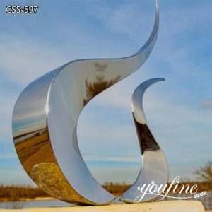 Large Abstract Sculpture Stainless Steel Art Decor Factory Supply CSS-597