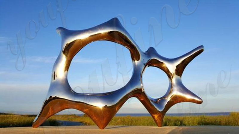 Large Art Sculpture Stainless Steel Outdoor Decor Factory Supply CSS-592 - Garden Metal Sculpture - 1
