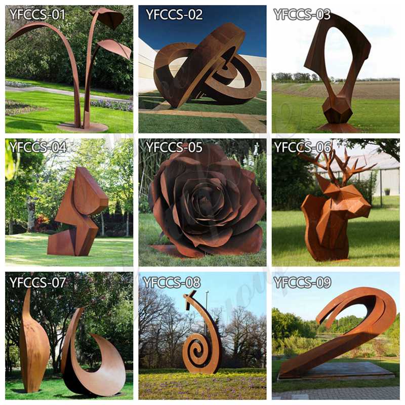 metal deer sculpture-YouFine Sculpture
