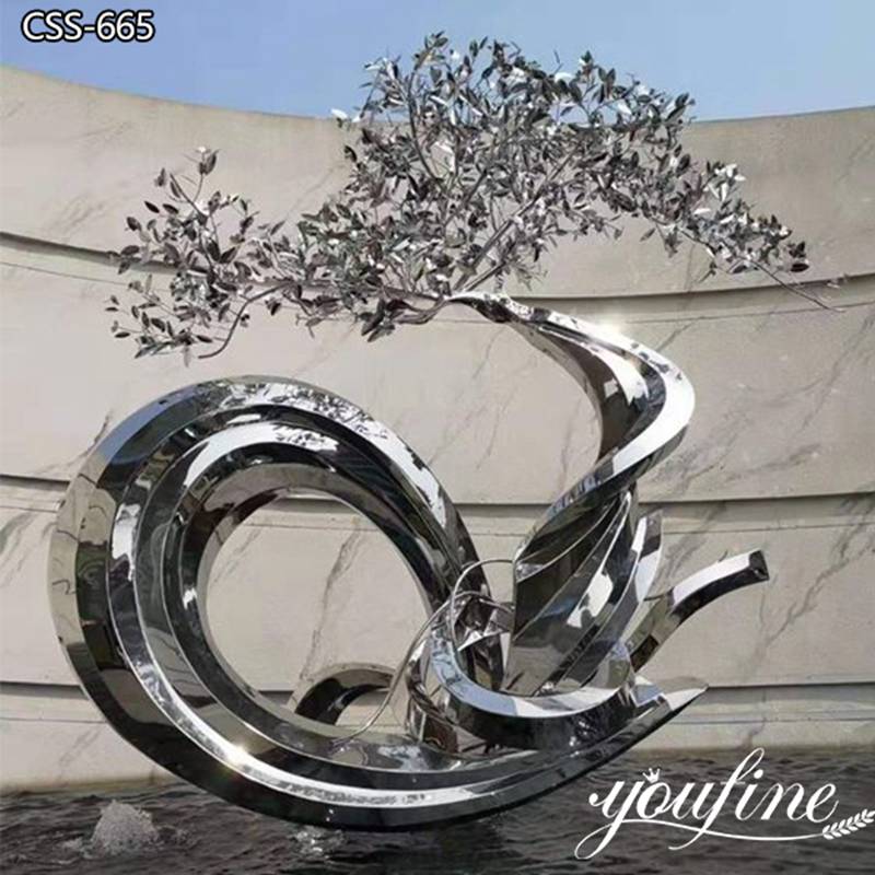 Metal Branch Sculpture Abstract Art Decor Factory Supply CSS-665