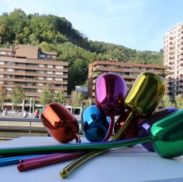 Painted Metal Sculpture 4