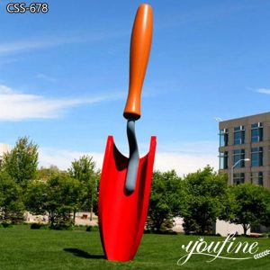 Shovel Art Sculpture Large Modern Metal Decor Manufacturer CSS-678