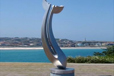 Stailess Steel Water Feature Sculpture 4