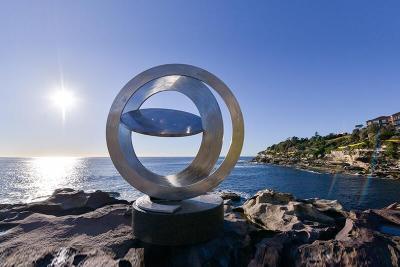 Stailess Steel Water Feature Sculpture 5