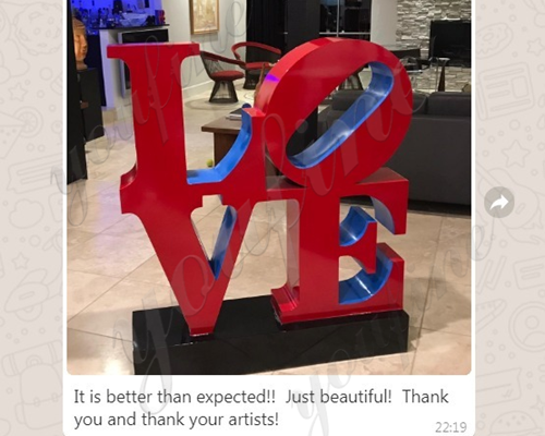 WhatsApp feedback - YouFine Sculpture (1)