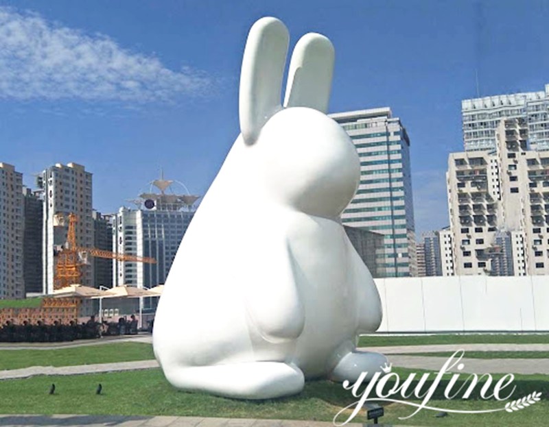 Large Outdoor Metal Art Tom Claassen Rabbit Sculpture  Supplier CSS-648 - Metal Animal Sculpture - 1