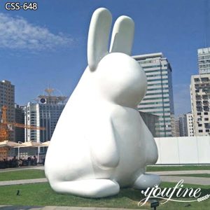 Large Outdoor Metal Art Tom Claassen Rabbit Sculpture  Supplier CSS-648