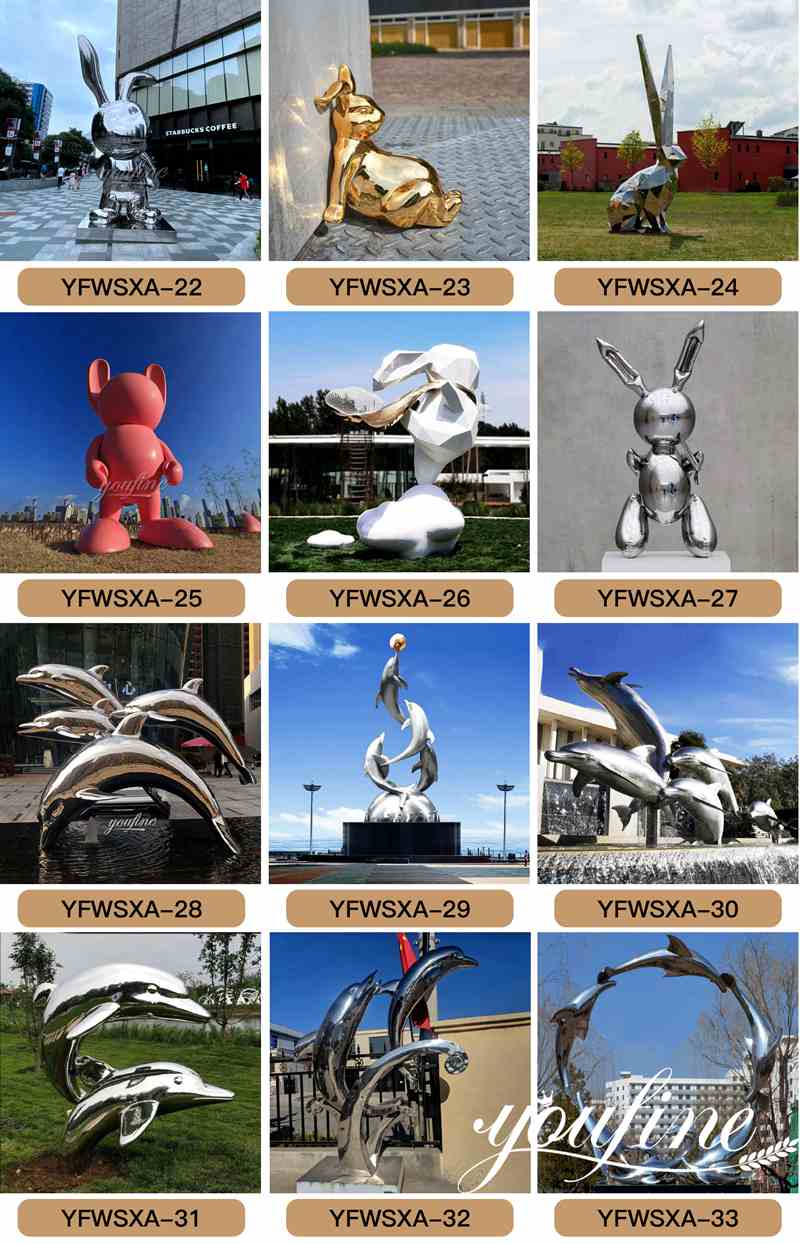 Large Outdoor Metal Art Tom Claassen Rabbit Sculpture  Supplier CSS-648 - Metal Animal Sculpture - 4