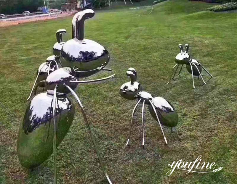 Metal Ant Sculpture Giant Outdoor Art Decor for Sale CSS-562 - Center Square - 2