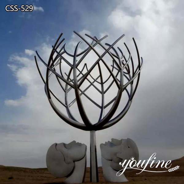 outdoor metal tree sculpture for sale-YouFine Sculpture (4)