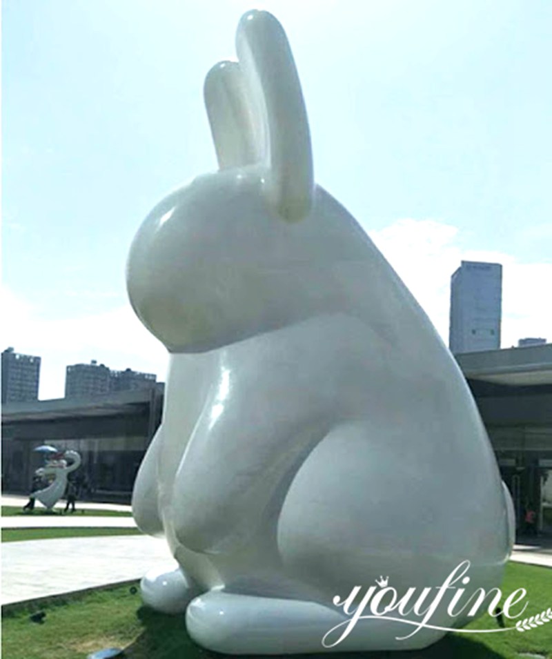 Large Outdoor Metal Art Tom Claassen Rabbit Sculpture  Supplier CSS-648 - Metal Animal Sculpture - 2