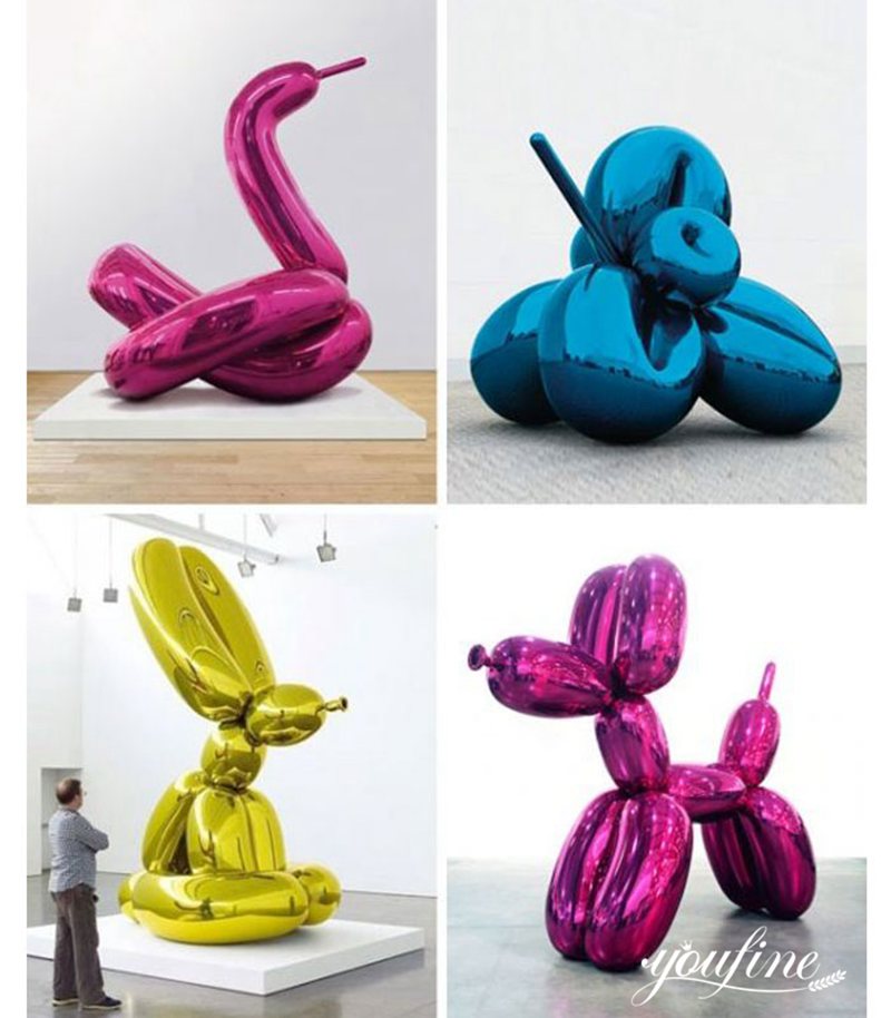 Metal Balloon Dog Jeff Koons Animal Sculpture for Sale CSS-693 - Balloon Sculpture - 1