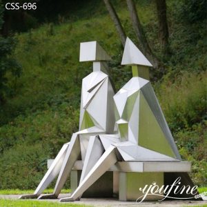 Lynn Chadwick Sculpture Modern Stainless Steel Art for Sale CSS-696