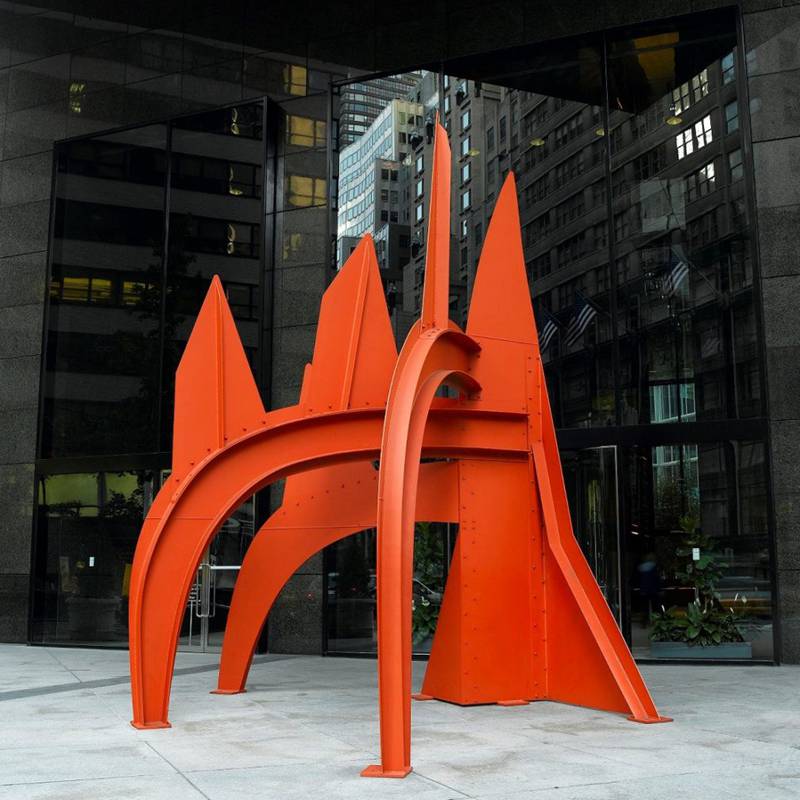Mirek Struzik stainless steel outdoor sculpture