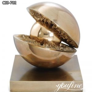 Sphere Sculpture Stainless Steel Art Decor Manufacturer CSS-702