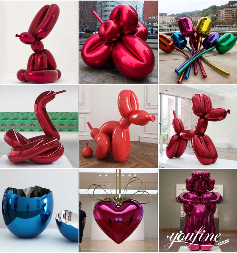 Metal Balloon Dog Jeff Koons Animal Sculpture for Sale CSS-693 - Balloon Sculpture - 3