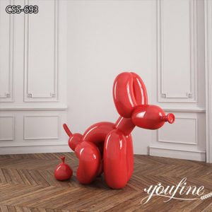 Metal Balloon Dog Jeff Koons Animal Sculpture for Sale CSS-693