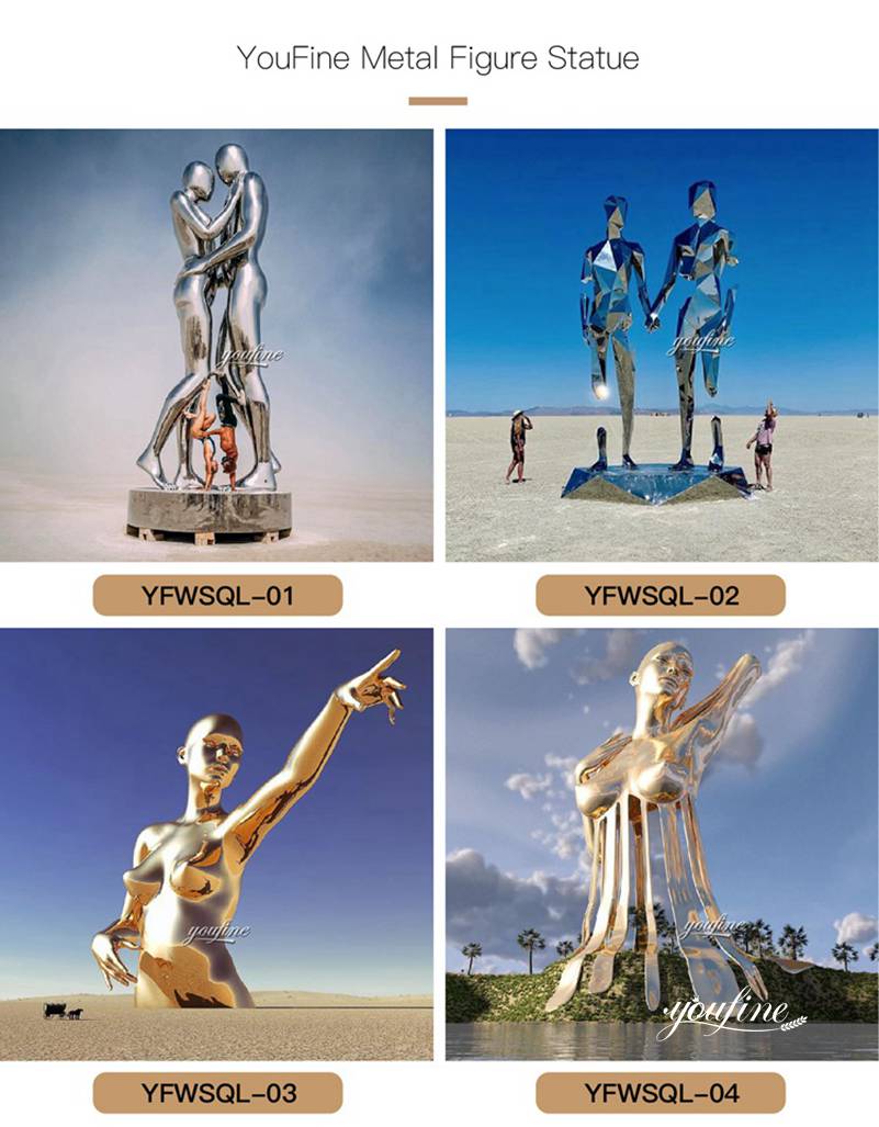 female metal sculpture artists-YouFine Sculpture (4)