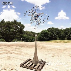 Outdoor Metal Wind Sculptures Kinetic Art Factory Supplier CSS-710