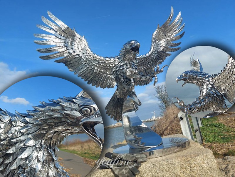 stainless steel eagle