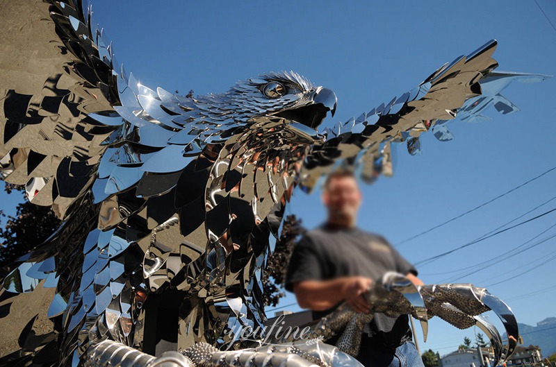 stainless steel eagle