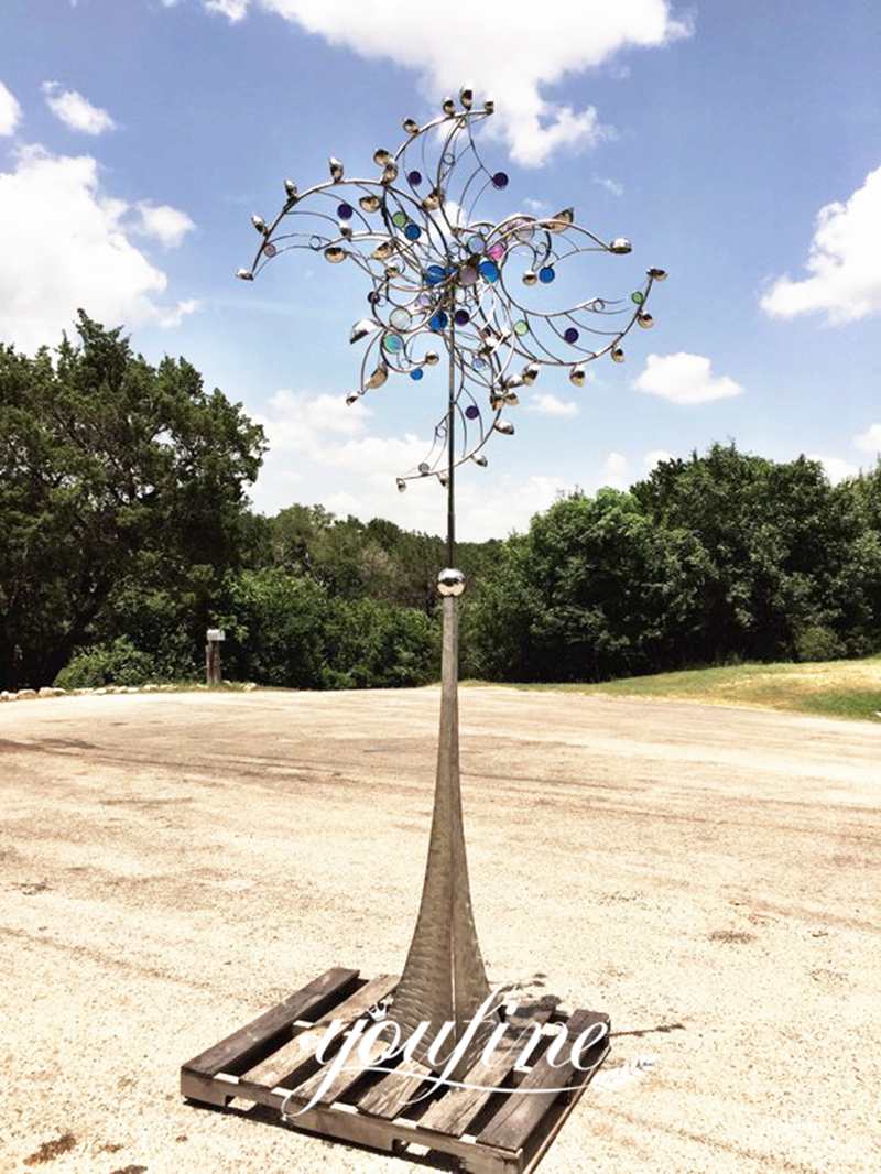 Outdoor Metal Wind Sculptures Details: