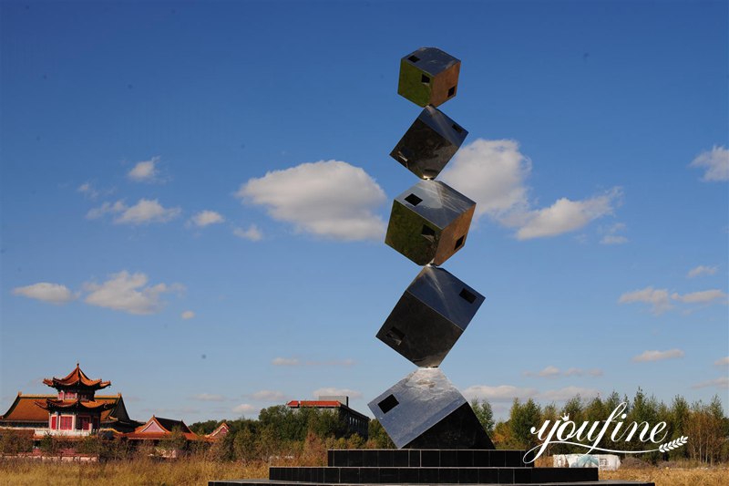 cubes sculpture- YouFine Sculpture