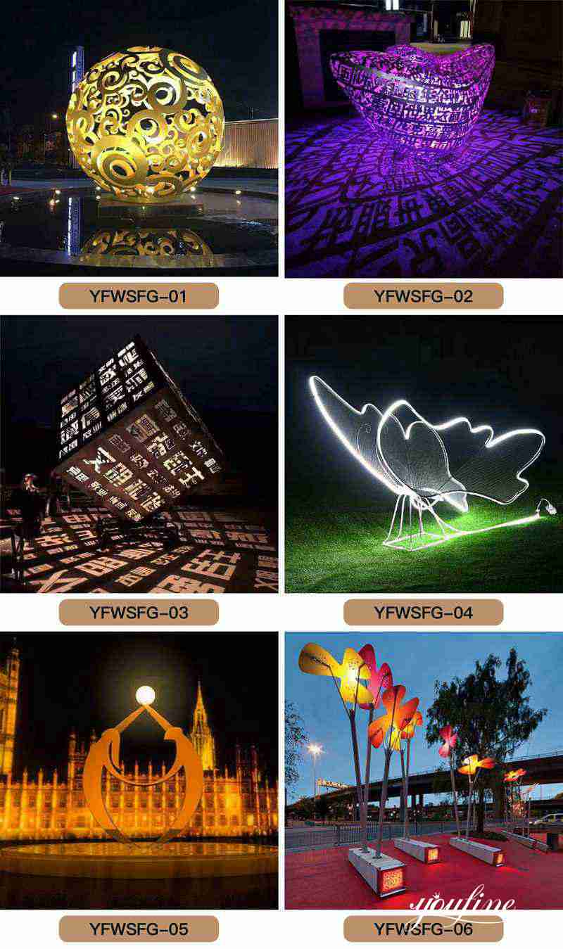 light sculpture-YouFine Sculpture (1)