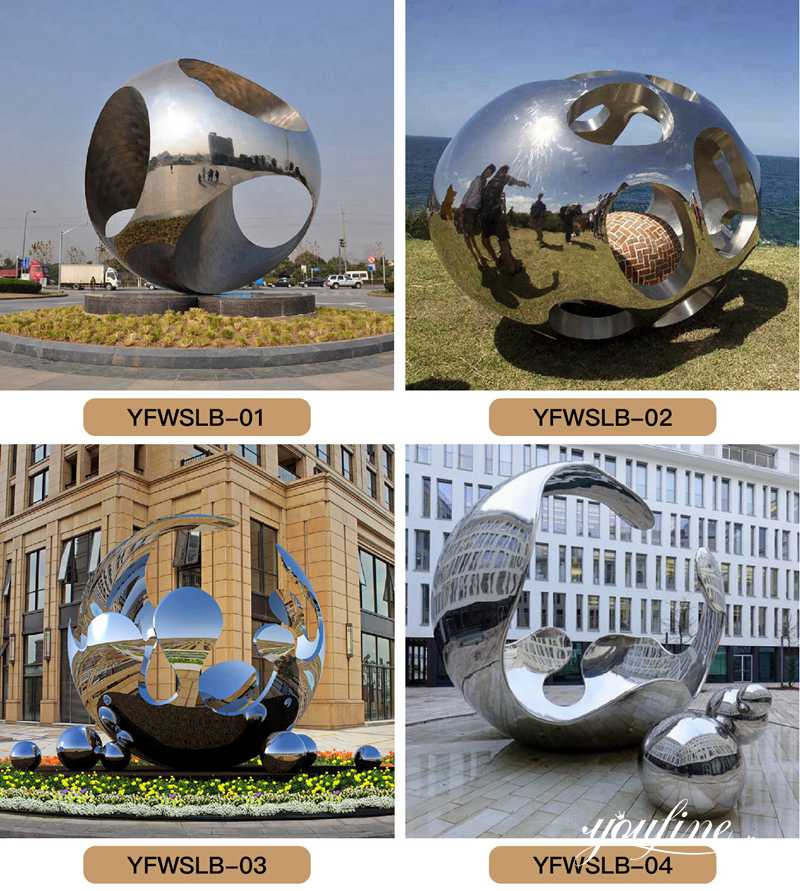 stainless steel outdoor sculpture- YouFine Sculpture (1)