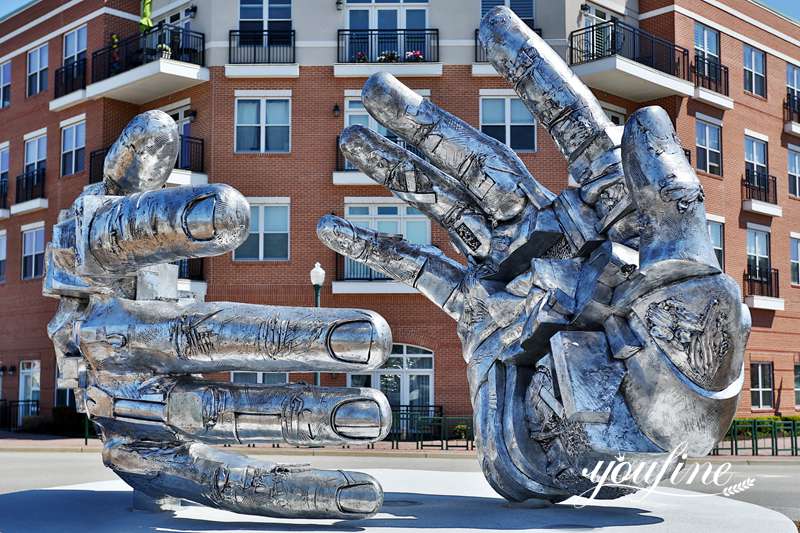 stainless steel sculpture artists- YouFine Sculpture (1)