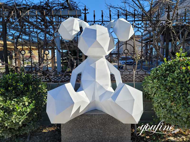 white rabbit sculpture - YouFine Sculpture