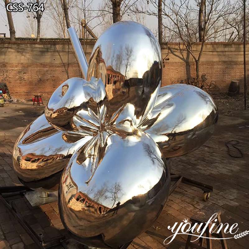 Metal Balloon Sculpture Spray Surface Outdoor Decor for Sale CSS-764 - Balloon Sculpture - 2