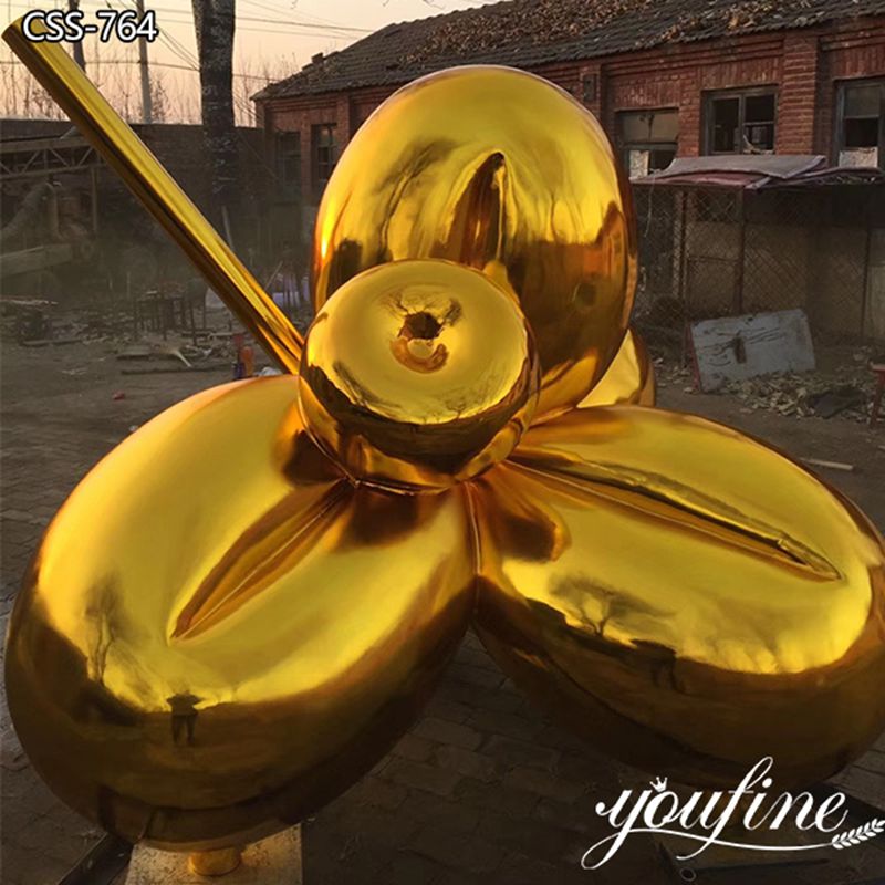 Metal Balloon Sculpture Spray Surface Outdoor Decor for Sale CSS-764 - Balloon Sculpture - 3