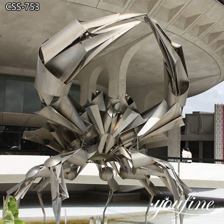 Metal Spider Sculpture Giant Abstract Art Design YouFine Sculpture