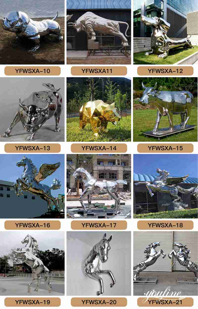 Metal animal sculpture-YouFine Sculpture (2)