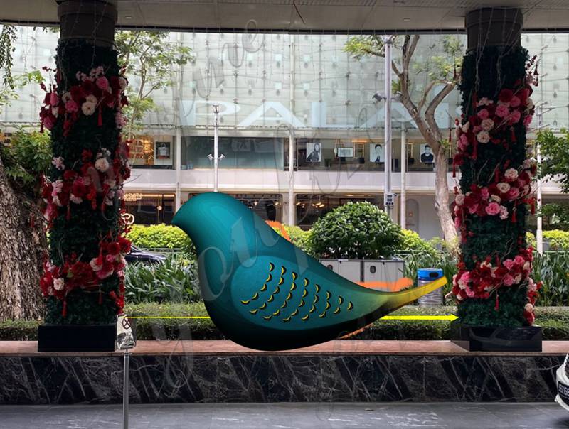 Case Sharing of Custom Stainless Steel Bird Sculpture (1)