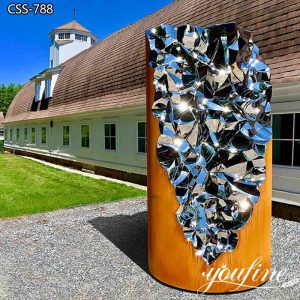 Outdoor Metal Art Sculpture Modern Lawn Decor Manufacturer CSS-788