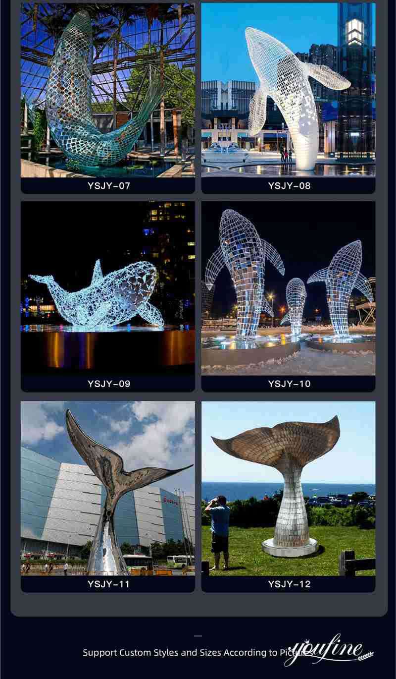 Modern outdoor metal sculpture - YouFine Sculpture